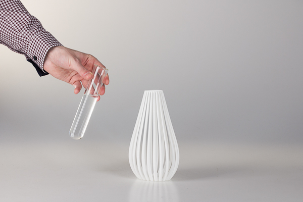 Vase 3d printed glass furniture product