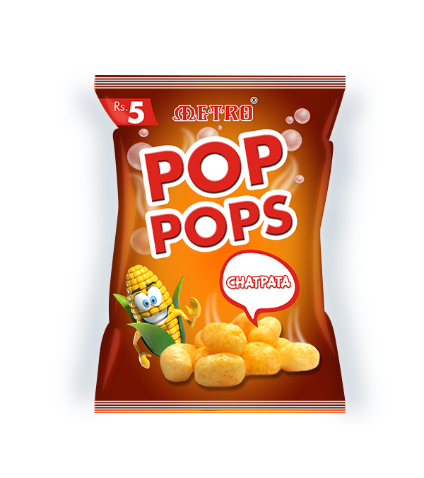 branding  snacks Packaging Puffs graphic design  poppops