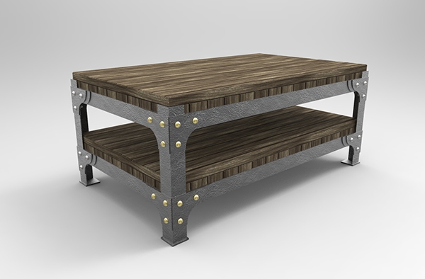 industrial furniture coffee table