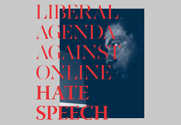 liberal agenda against online hate speech (brochure)