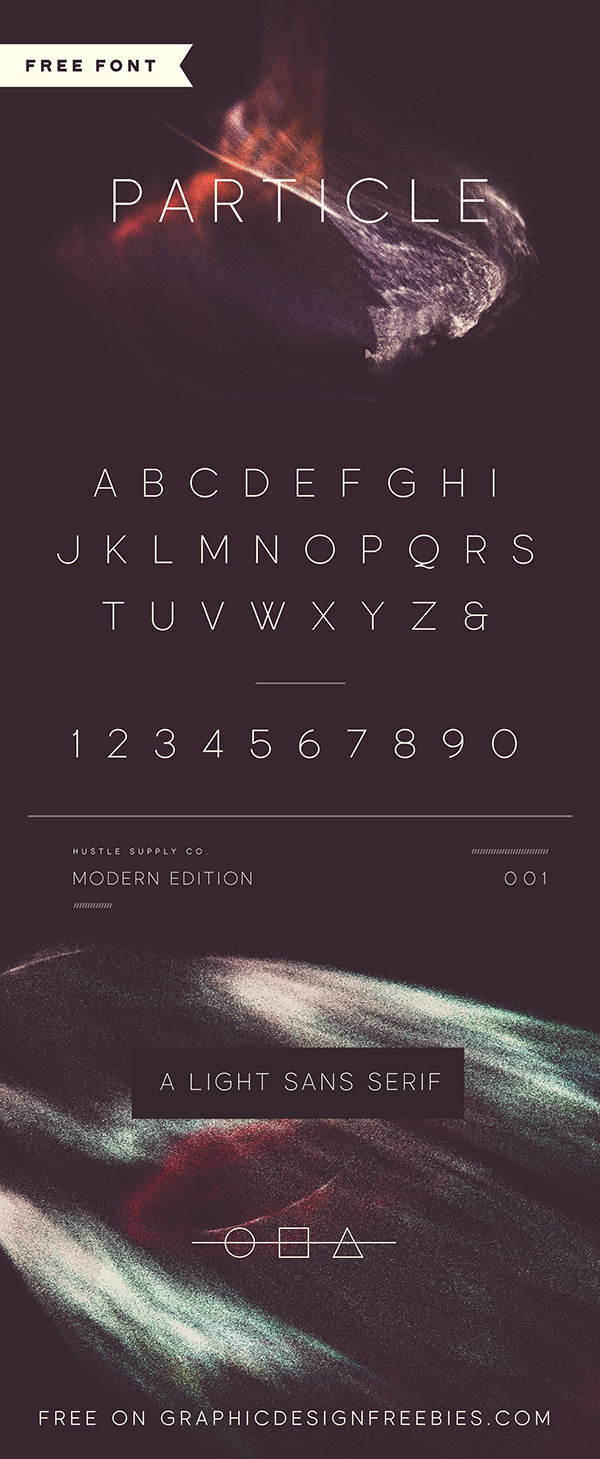 EXCLUSIVE FREEBIE | Particle Typeface