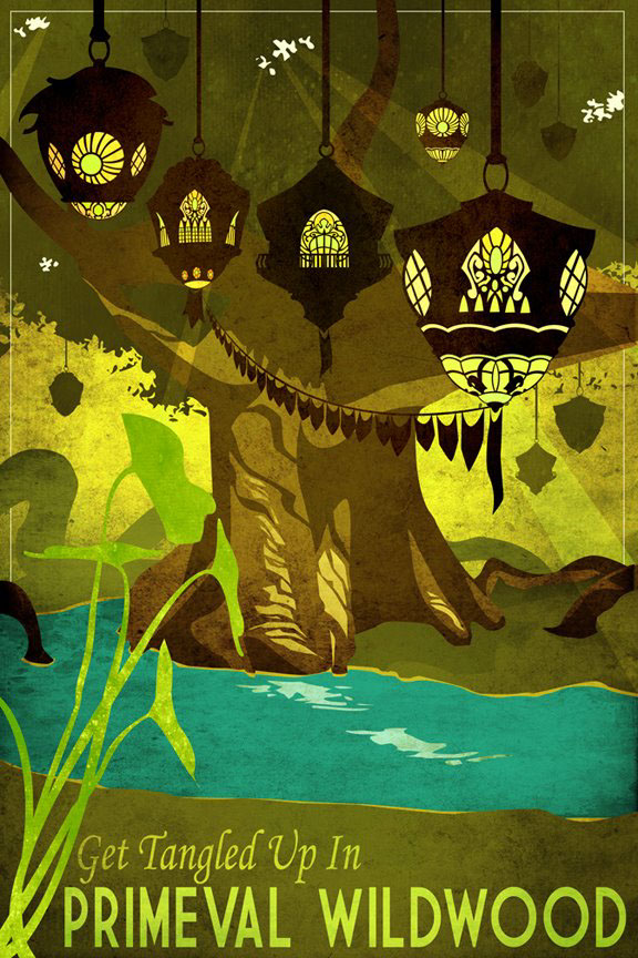 Video Games  Travel Posters AMALUR reckoning Kingdoms of Amalur: 38 Studios Big Huge Games