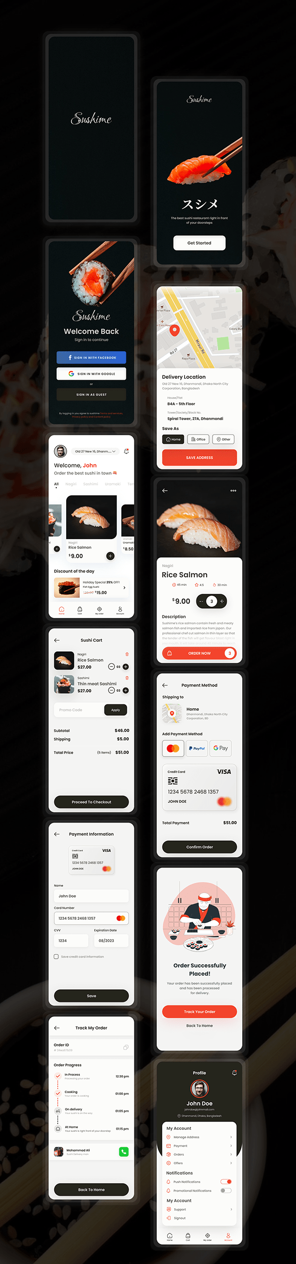 Sushime - Sushi Delivery App