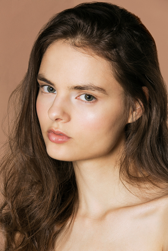 anna vostrikova model Fashion  beauty makeup editorial skin retouching  Wilhelmina Models hannah jenny
