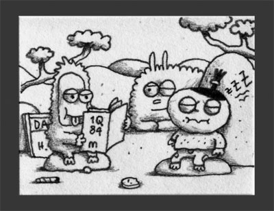 Papriko Papriko Ink Post-it Fuwa-Fuwa cartoon Character pencil journal