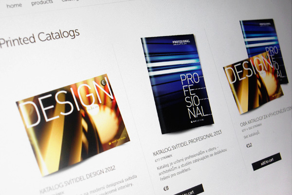 rendl light Interior logo Website design Responsive font clean minimal contemporary