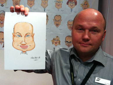 Live Caricature caricature   karikatur sketch speed drawing Event allan Allan buch portrait funny drawing
