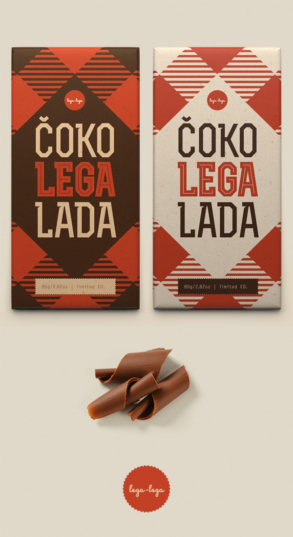 chocolate lega-lega design