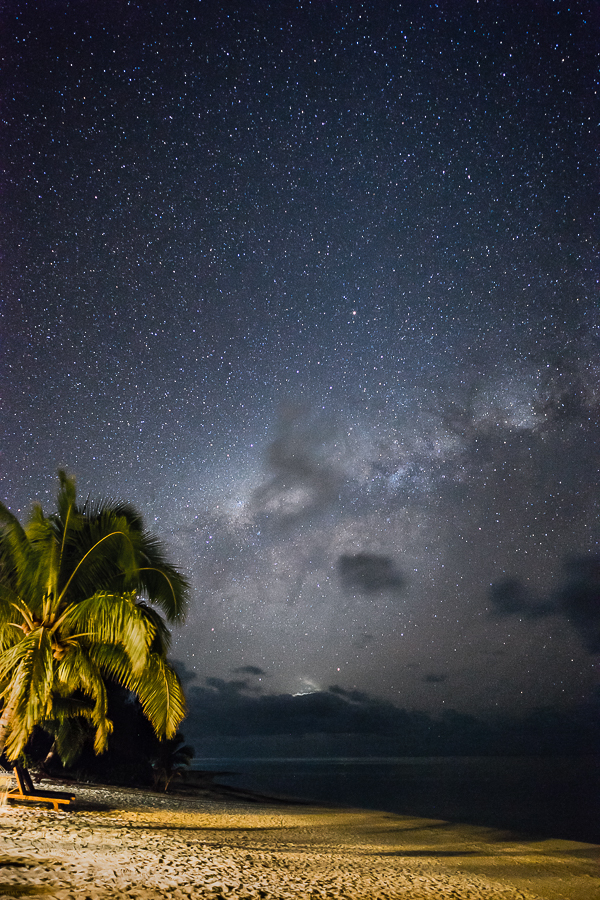 night milky way aitutaki Rarotonga Bora Bora moorea fiji landscape photography astrophotography SKY