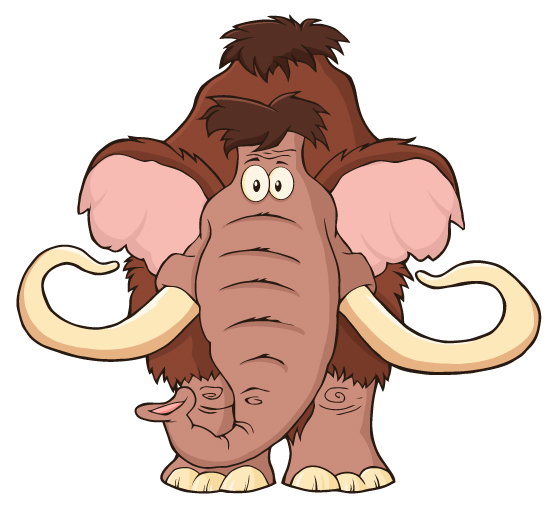 age Ancient animal cartoon cave caveman Character creature Cromagnon elephant mammoth man Mascot neanderthal graphic