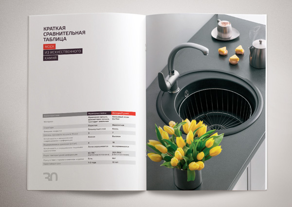 print Catalogue catalog brochure granit