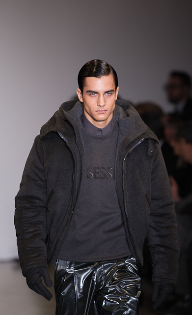 milan men fashion week Calvin Klein CK model male model catwalk runway