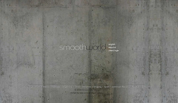 Smoothworld Productions production company Webdesign logo print