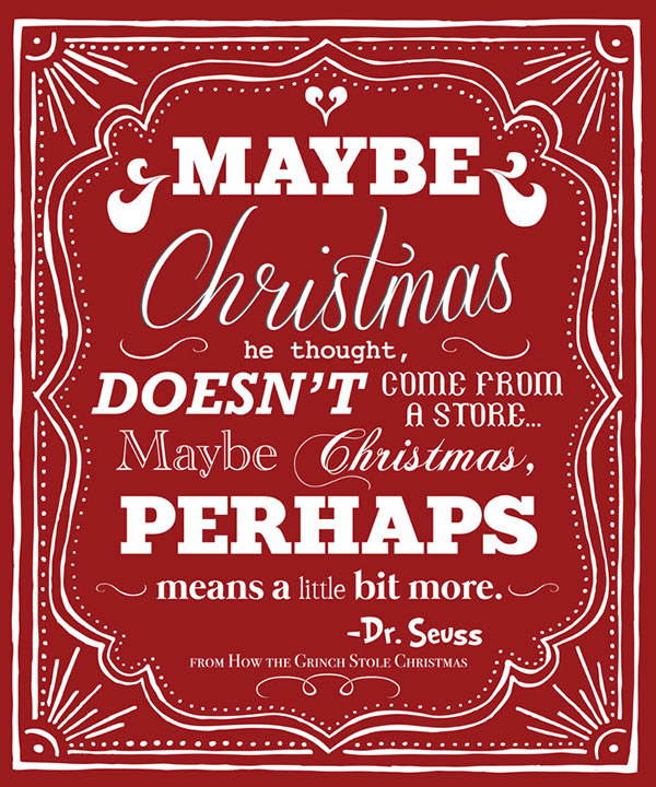 Typographic Christmas Posters on Behance