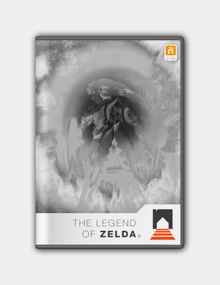 video game Nintendo zelda mario Game box identity concept mock up