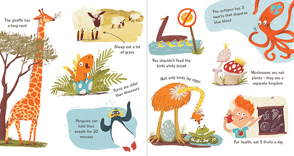 Children book illustrations