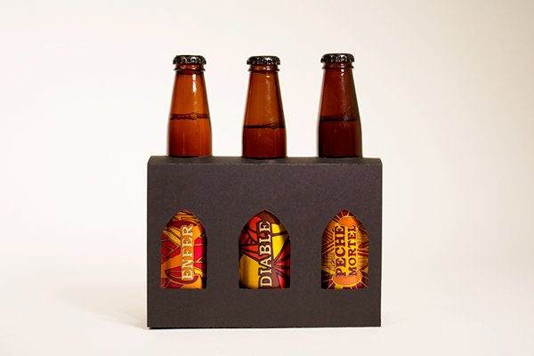 beer bottle cans UQAM glas