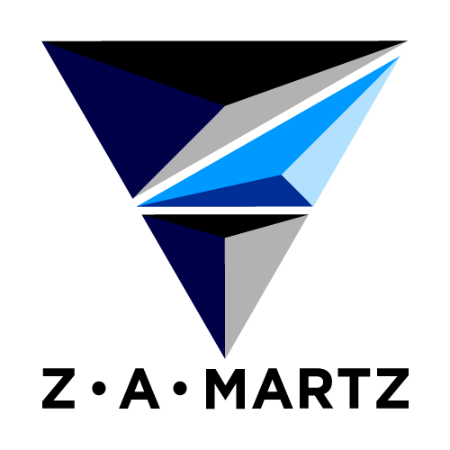 logo triangle fractal zamartz simple