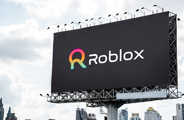 Roblox Logo Design, Tech logo, AI, technology logo