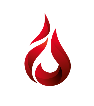 rebranding Logo Design flame