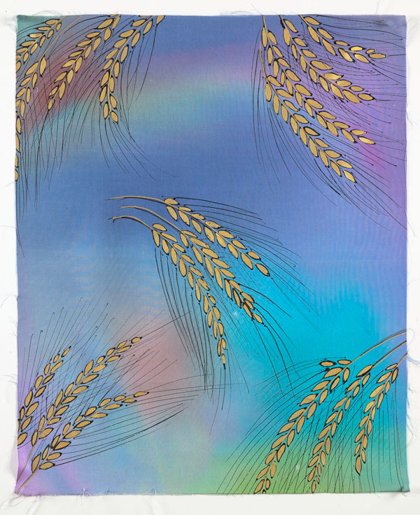Textiles  painting tapestry art for licensing