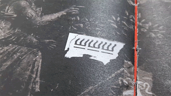 experimental book typography   music collage print AR shortparis