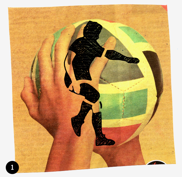 WorldCup south africa football soccer stencil