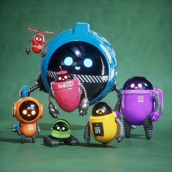 The Cute Robot Squad