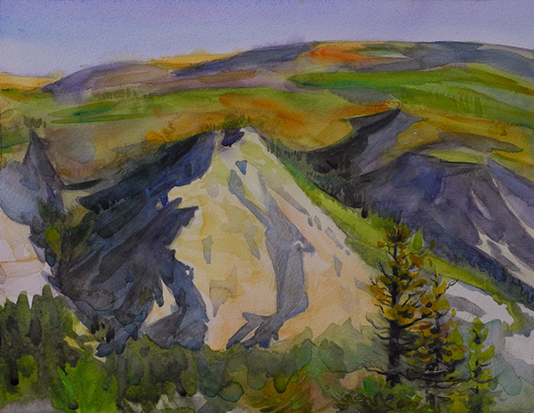 Watercolor Plein Air - Utah_Till 2017