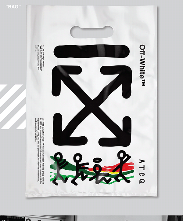 ATCQ (A Tribe Called Quest) X Off-White Merch Concepts