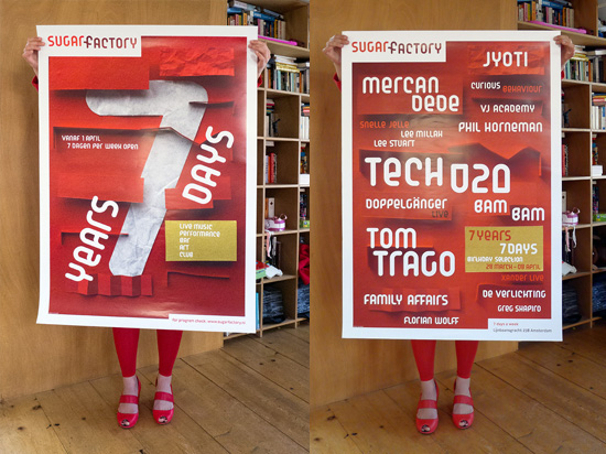 posters  amsterdam  me studio  Illustration  tactile