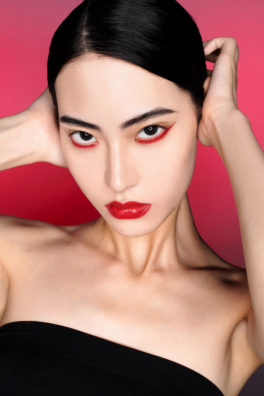 beauty beauty photography editorial experimental magazine Make Up makeup model Photography  test