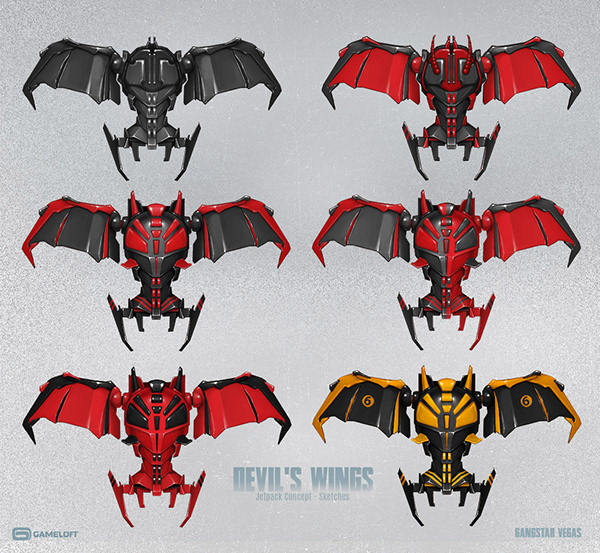 Devil's Wings Jetpack Concept for G4