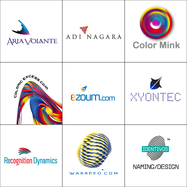 logos logo lounge book Logo book Identity Design multicolored graphic abstract conceptual