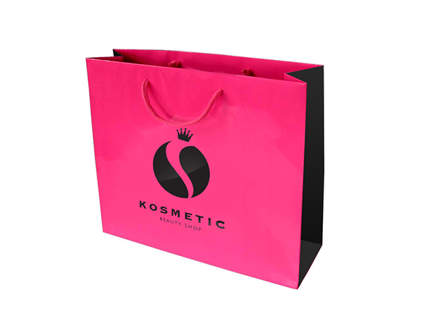 Cosmetic shop magenta logo Corporate Identity