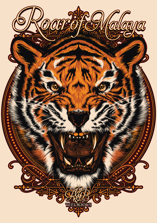 roar KGB tiger Tiger vector tiger head the-sastra