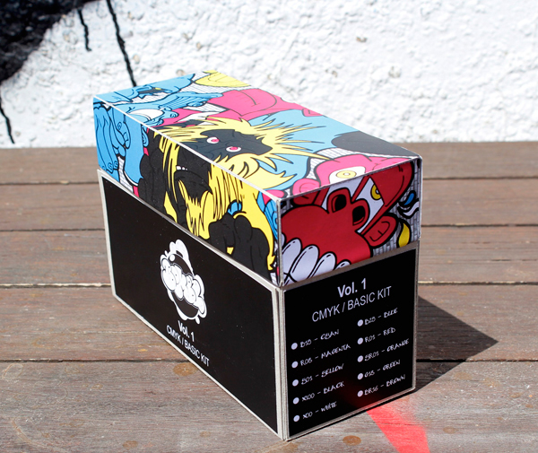 graphic design Street art stickers monkeys artist visual communication package box