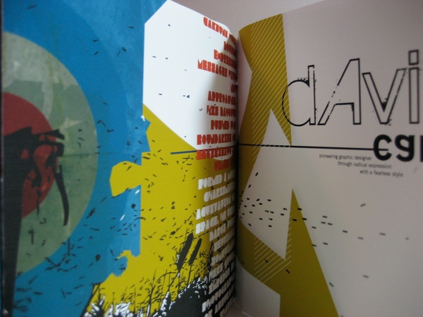 David Carson Max Huber sequential design Booklet