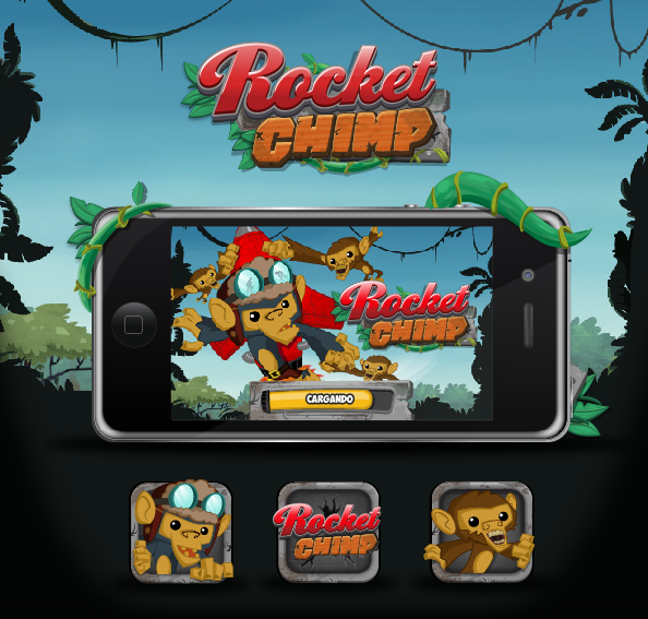 iphone cartoon game vector android Interface vostu