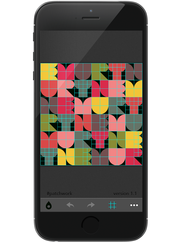 NEMURY iphone app flat kawaii #patchwork