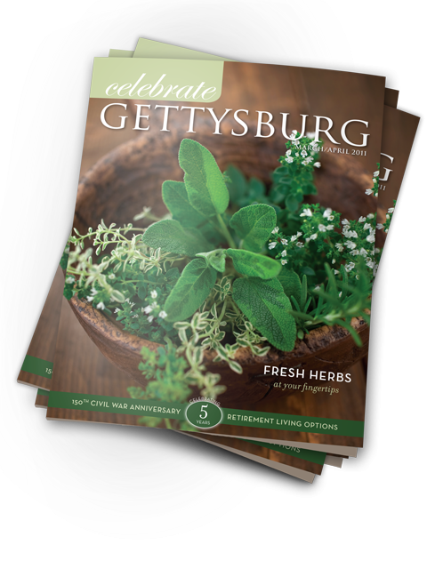 Celebrate Gettysburg magazine Graphcom Creative gettysburg