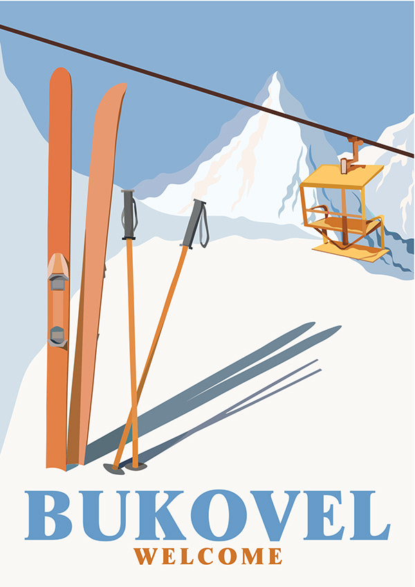 Travel posters on Behance