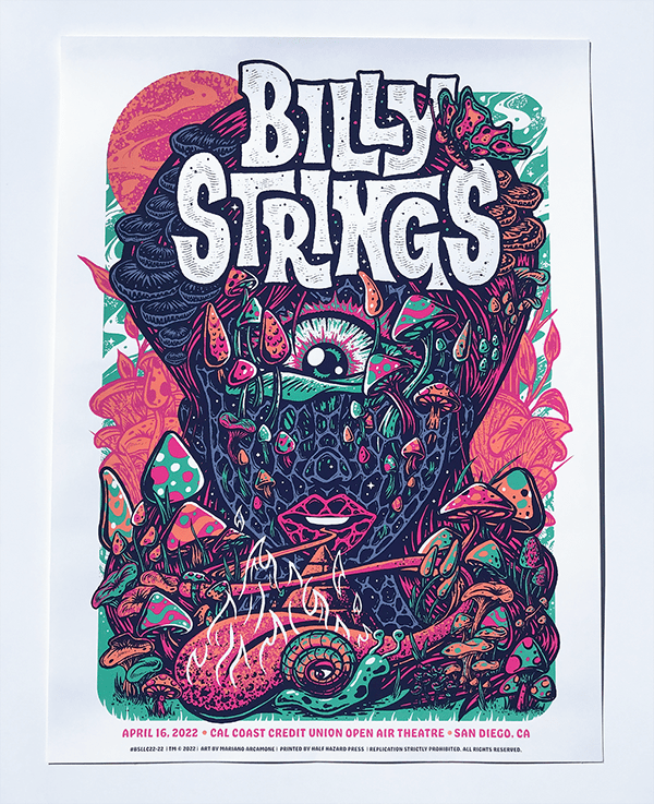 Billy Strings - San Diego, CA Poster