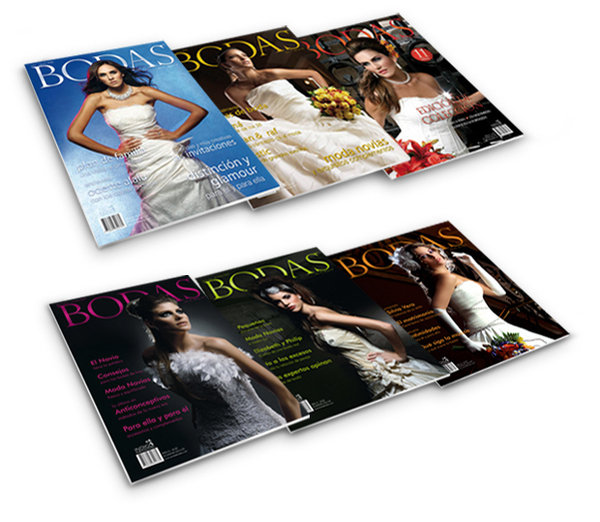 Revista Bodas covers