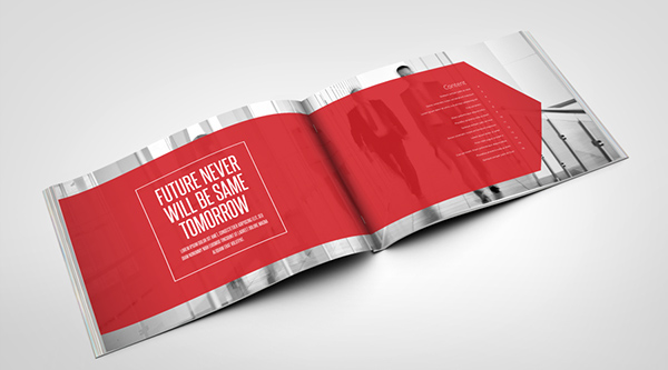 a4 ANNUAL best brochure business commerce corporate design free graphic Interior modern vintage