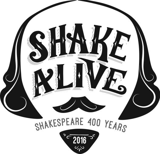 handdrawn type shakespeare celebration