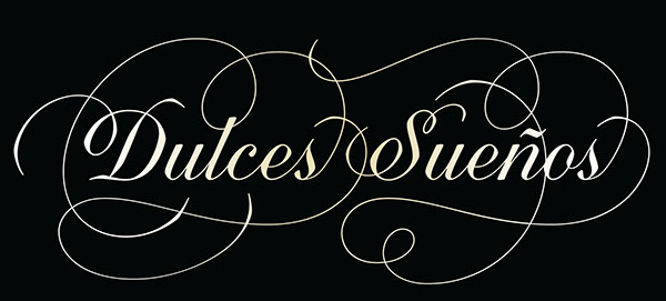 Typeface elegant fancy angled calligraphic decorative ornaments greetings Swashes wedding ornamental luxury type design