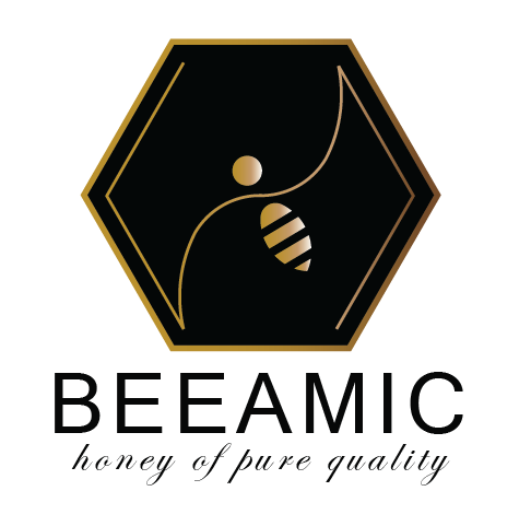 honey product logo branding  Illustrator Packaging luxury bee brand free