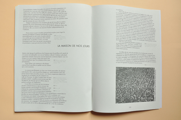 edition publication inventaire Collection travail documentaire paysage pavillonnaire