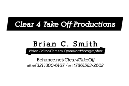 logo Brand ID Clear 4 Takeoff video photo production company Icon